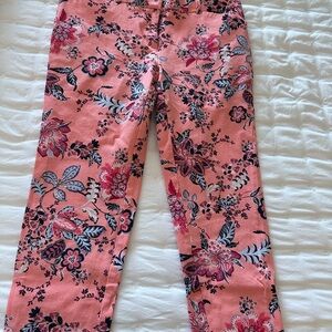 Floral Pink Pants
